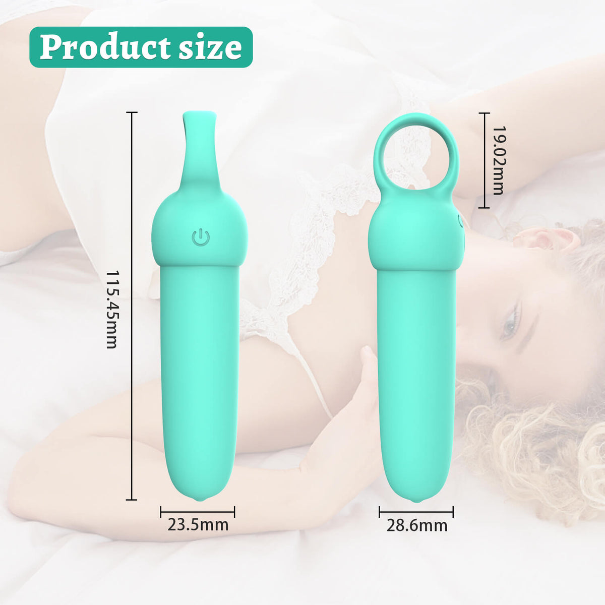 Lipstick style vibrator